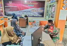 Babinsa Koramil Harau Ajak Warga Jaga Kondusivitas
