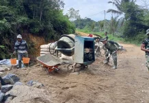 Pembangunan Jembatan Sungai Ipuah Capai 62 Persen