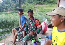 Babinsa Suliki Ajak Warga Tingkatkan Peduli Lingkungan