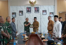 Berkunjung Ke Kabupaten 50 Kota, Danrem 032/Wbr Tinjau Satuan di Jajarannnya