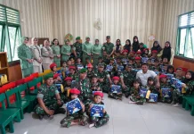 Danrem 032/Wirabraja Lansanakan Kunker ke YONIF 131/BRAJA SAKTI