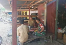 Babinsa Kapur IX Dorong Hidup Sehat