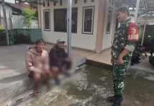 Babinsa Suliki Ajak Warga Waspada Kebakaran