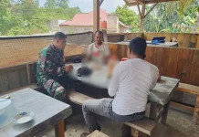 Babinsa Pangkalan Bangun Kesadaran Cegah Kebakaran Kemarau