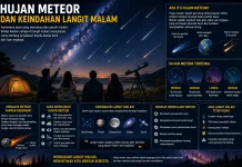 Hujan Meteor dan Keindahan Langit Malam
