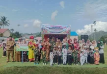 Koramil Luhak Hadiri Pawai Alegoris Meriah