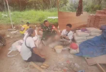 Babinsa Suliki Ajak Warga Jaga Kamtibmas