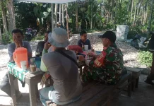 Babinsa Luak Ajak Warga Lawan Pekat