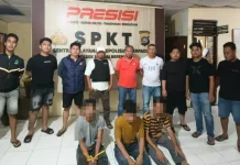 Tim Opsnal Polsek Sungai Beremas Bekuk Tiga Pelaku Pencurian Rumah di Air Bangis