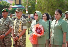 Danrem 032/Wbr Kunjungi Kodim 0311/Pessel, Apresiasi Loyalitas Prajurit Tangguh