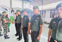 Dandim 0304/Agam  Lepas 5 Prajurit Menuju Pengabdian Baru, Tetaplah Bersinar