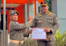 Satpol PP Bukittinggi Lepas Punggawa Terbaik, Berjuang Tampa Batas