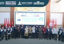 Wawako Ibnu Asis Hadiri Pelantikan Pengurus SMSI Kota Bukittinggi Periode 2026–20