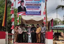 Bupati Lima Puluh Kota Resmikan Jembatan Beton Garuda di Nagari Sitanang