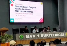 MAN 1 Bukittinggi Perkuat Kemitraan Orang Tua Cetak Generasi Berkarakter