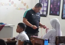 Wako Hendri Tinjau HPS dan MPLS di SMPN 1 Padang Panjang