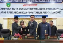 Pemko dan DPRD Bahas KUA-PPAS APBD 2027 Padang Panjang