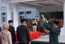 Wako Hendri Lantik 38 Pejabat, Dorong Inovasi dan Integritas