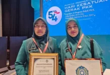 TP-PKK Limapuluhkota Terima Penghargaan Nasional HKG PKK ke-54 Tahun