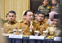 Wabup Agam Ikuti Rakor Masalah Lingkungan Hidup Bersama Mentri