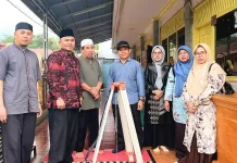 1.488.000 Titik Rashdul Kiblat Dimulai, Padang Panjang di Masjid Nurul Hidayah