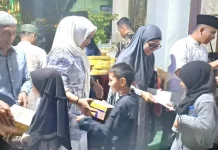 Syukuran Tempati Rumah Dinas Dandim 0304/Agam Dihiasi Doa Tulus Anak Yatim