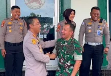 Perkuat Sinergitas, Kapolresta Bukittinggi Sambangi Dandim 0304 Agam Yang Baru