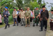 Dandim 0304/Agam Hadiri Penanaman Kedelai Bersama Presiden RI