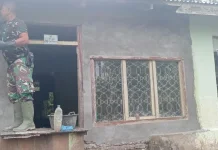 Satgas TMMD Ke-129 Jorong Simawang Mudiak Capai 15 Persen Rehabilitasi RTLH