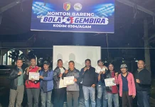 Kodim 0304/Agam Nobar Final Piala Dunia Pererat Kemanunggalan TNI