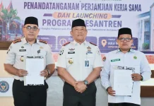 MoU Kemenag Bukittinggi Lapas Biaro Perkuat Program Pesantren