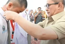 Wali Kota Bukittinggi Buka Pelatihan 54 Calon Paskibraka 2026