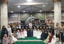 Kapolda Sumbar Hadiri Gerakan Subuh Berjamaah di Masjid Muhsinin