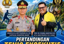 Polda Sumbar Bersama PELTI Sumbar Meriahkan Tenis Eksekutif Bhayangkara
