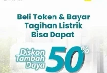 PLN Bagi Diskon Tambah Daya 50 Persen Lewat Pembayaran Listrik