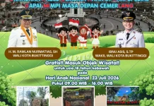 Anak Usia Dibawah 18 Tahun Gratis Masuk 3 Wisata
