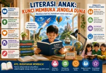 Literasi Anak, "Kunci Membuka Jendela Dunia"