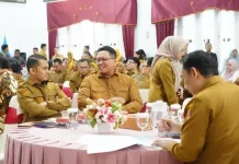 Wabup Ahmad Fadly Hadiri Rakor Monev Tambahan TKD Sumbar