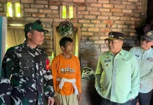 Bupati Agam dan Dansatgas TMMD ke 129 Tinjau Progres Pengerjaan