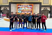 Karate Brimob Sumbar Sabet Lima Medali, Dua Emas