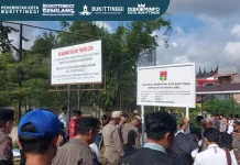 Pemko Bukittinggi Pasang Plang Amankan Aset Daerah