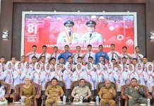 54 Capaska Bukittinggi Ikuti Pelatihan Jelang HUT RI ke-81