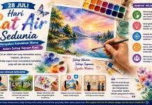Hari Cat Air Sedunia, "Merayakan Keindahan Warna dalam Setiap Sapuan Kuas"