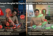 Bahaya Ikat Tali Sepatu Terlalu Kencang