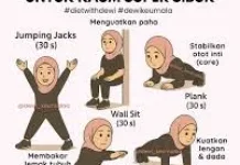 Gerakan sederhana tanpa alat