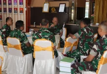 Tim Itdam XX/TIB Audit Kinerja Kodim 0306/50 Kota