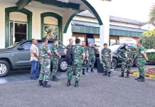 Tim Wasrik Itdam XX Audit Kinerja di Kodim 0304/Agam, Tekankan Tertib Administrasi