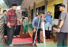 Kemenag Padang Panjang Pastikan Akurasi Arah