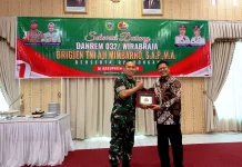 Danrem 032/Wirabraja Perkuat Sinergi TNI Bersama Bupati Pasaman Welly