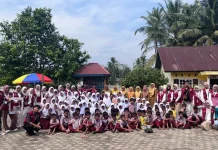 Mahasiswa KKN UNP Gelar Pesta Ceria Hari Anak